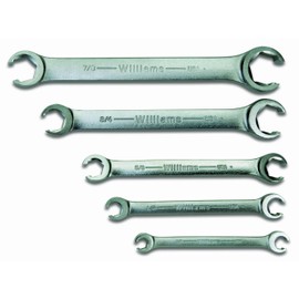 Williams WS-14 5-Piece Double Head Flare Nut Wrench Set