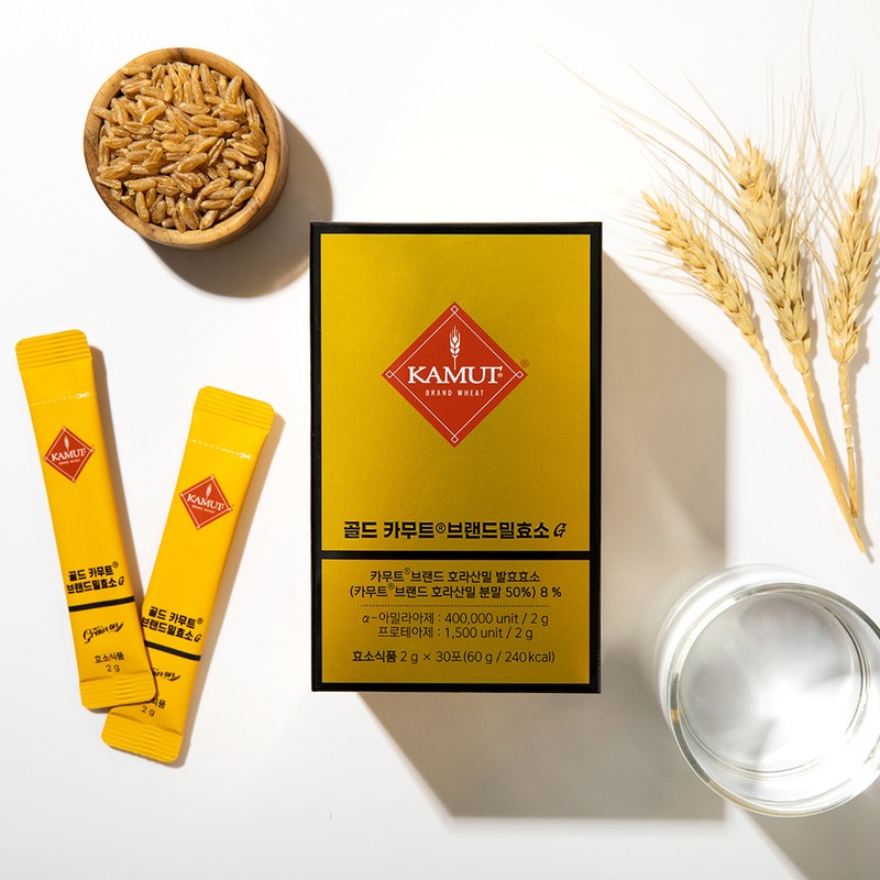 Grain On Gold Kamut Enzyme G 30 packets, 3 units