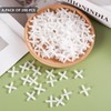 200 Pcs Tile Spacers, 3mm Plastic Cross Shaped Gasket Spacers