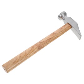 Operitacx Hammer for repairing leather shoes, tool for shoe repair, household hammer, tool for shoe making, installation hammer, hammer with wooden handle