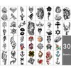 46 Sheets Full Arm Temporary Tattoos Waterproof For Men(L22.8“xW7”), Fake