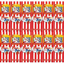 12 PACKS of Punch and Judy Strawberry Toothpaste 50ml
