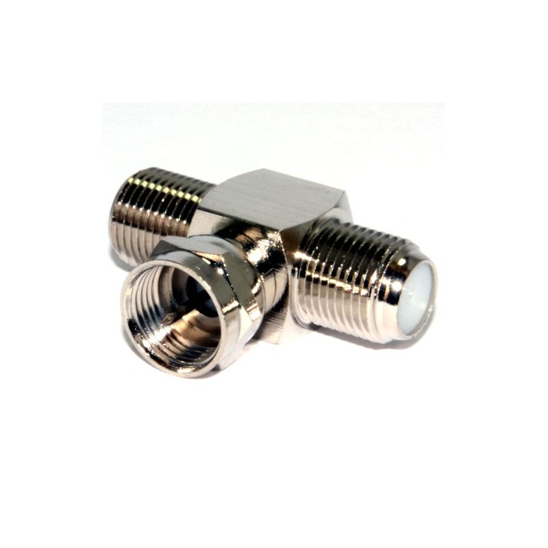 kenable 2 Way F-Type Splitter Combiner TV Virgin Cable Sky