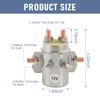 SPL6016 6 Terminal 12 Volt Solenoid 100 Amp Current Rating