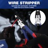 WORKPRO 5-in-1 Combination Pliers with Wire Stripper/Crimper/Cutter/Spanner | 8 inch