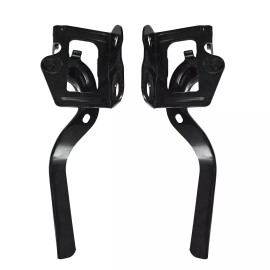 Unbranded Pair Hood Hinges Left Right Set For 2010 - 2015 Toyota Prius TO1236167 TO1236168