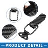 A ABSOPRO Car Bumper Quick Release Hook Carbon Fiber Pattern