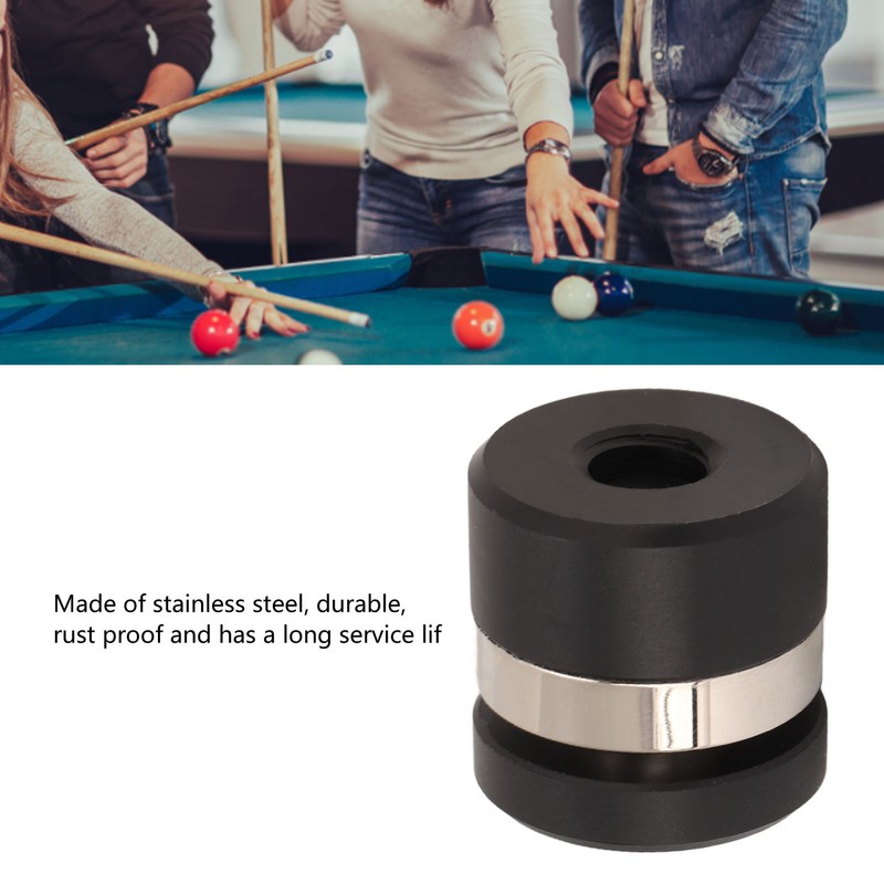 Stainless Steel 5/16 Pool Cue Stick Joint Protector Billiard Pool