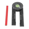 Miter Saw Protractor Angle Finder Gauge Laser Scale for Carpenters