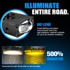 BraveWAY Mini Grill Driving Lights, Projector Fog Lights for Car/Truck/OffRoad/UTV/ATV/Motorcycle,