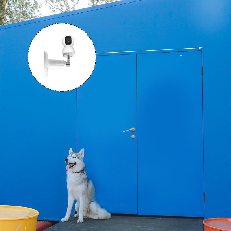 Luckious 2-Pack Surveillance Camera Mounts, Wall Mounts - 360 Degree