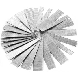 Jucoan 4000 Pack 18 Gauge Brad Nails with Box Packaging, 4 Different Size 5/8 Inch, 3/4 Inch, 1 inch & 1-1/4 inch