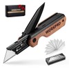 WORKPRO 2-in-1 Folding Knife/Utility Knife - Gifts for Dad, Quick-Change