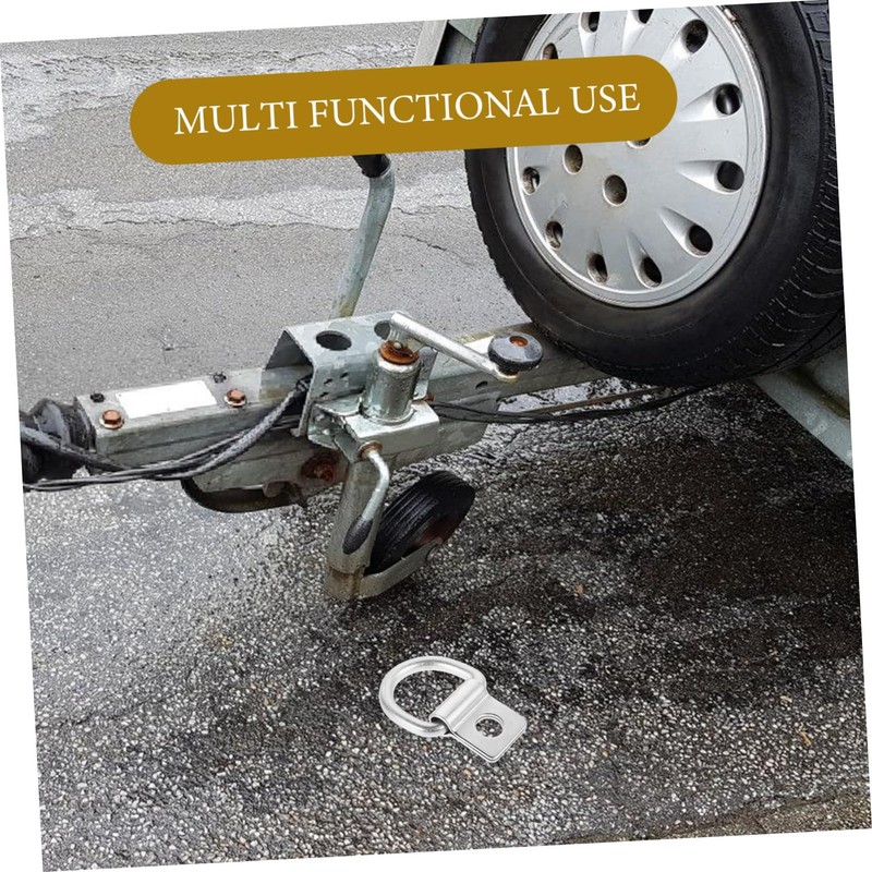 NOLITOY Stainless Steel Pull Trailer Cargo Hooks V-Shaped Tie Down
