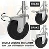 5 Inch Scaffolding Casters Set of 2 Heavy Duty Baker