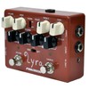 PLAYTECH 2-Band EQ Preamp for Acoustic Guitar with Reverb Chorus