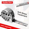 7.5M/25FT Stainless Steel Retractable Tape Measure with Double-Sided Scale, Manual