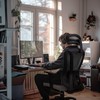 BambooMN Ergo Modo Office Chair - Mineral/Black