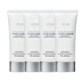 Atomy Sun Cream White 60ml x 4 SPF 50+ / PA+++ mixed tea / 애터미 선크림 화이트 60ml x 4개 SPF 50+ / PA+++ 혼합자차