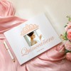 MotiMind Quinceañera Guest Book with Pen 11 x 8 Inch