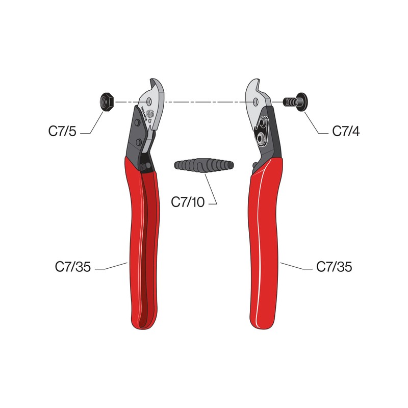 FELCO C7 CABLE CUTTERS