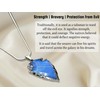 Opalite Arrowhead Necklace for Men Women - Men's Necklaces Arrow