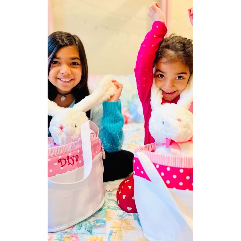 Dibsies Soft and Light Easter Basket (Unpersonalized Purple)