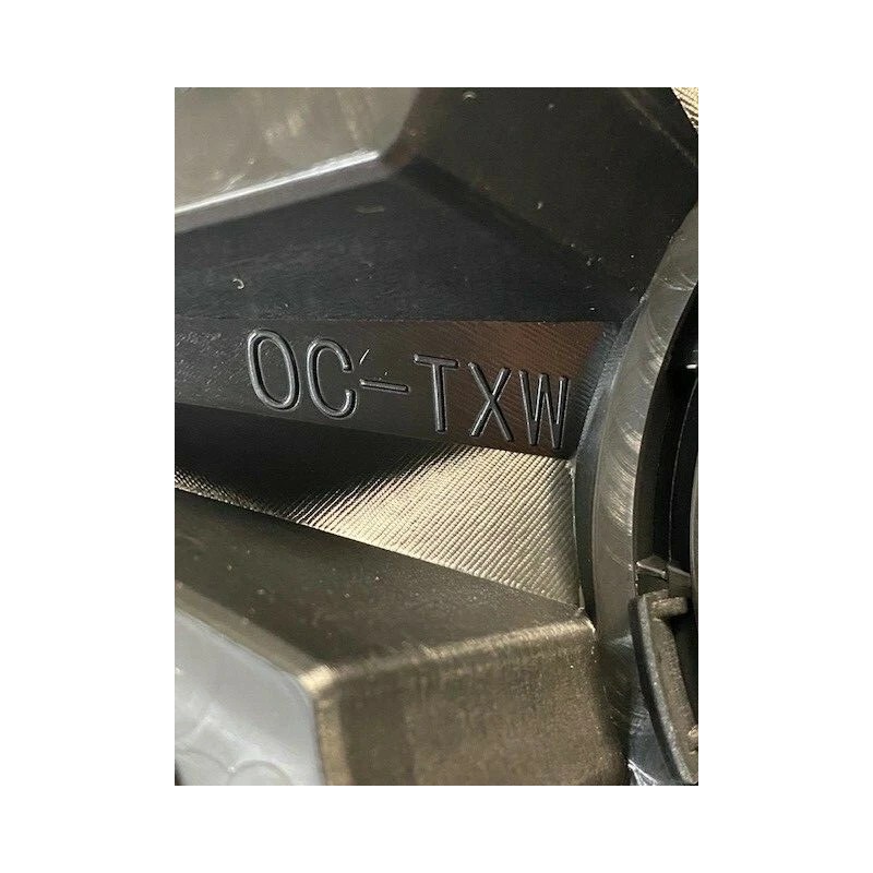 TXW Wheels OC-TXW-2 OC-TXW Matte Black Wheel Center Cap