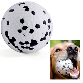 SISYOUP Dog Balls for Aggressive Chewers Tennis Ball Toy Durable Teething Toys Floating Water Toy Fetch Balls for Dogs and Cats