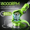 JYINRXI Cordless Weed Wacker Electric,21V Stringless Battery Powered Weed Trimmer