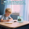 Aokpsrt Elephant Alarm Clock with Night Light for Kids –