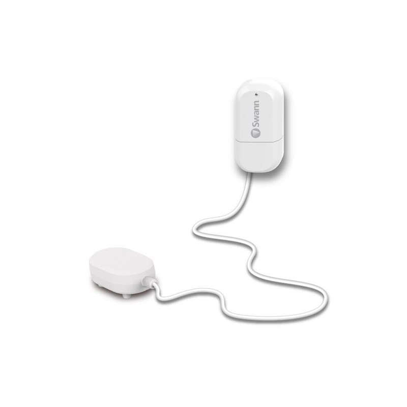 Swann Leak Alert Sensor. Easy Installation (Permanent or Temporary), Wi-Fi
