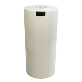 Tightvac - 5oz to 24 Ounce - Patented Airtight Container | Multi-use Vacuum Container Works as Smell Proof Containers for Herbs and Dry Goods. White