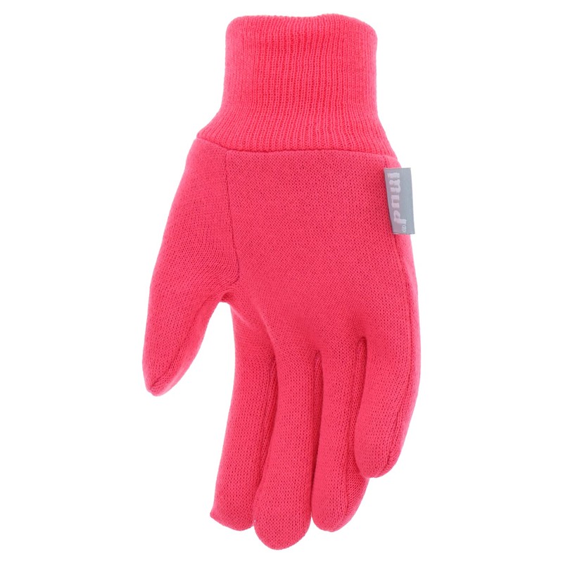 MUD Basic Jersey Cotton Youth Helper Gloves, Extreme Comfort, Elastic