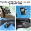 VIOFO 4 x Transparent Plastic Static Windshield Sticker, Compatible with