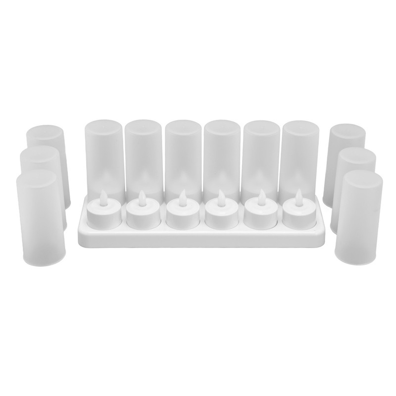 Candle Light Safe Reusable Simulated Flameless LED Candles Light for