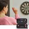 GWCASE Dart Case for 6 Steel and Soft Tip Darts,