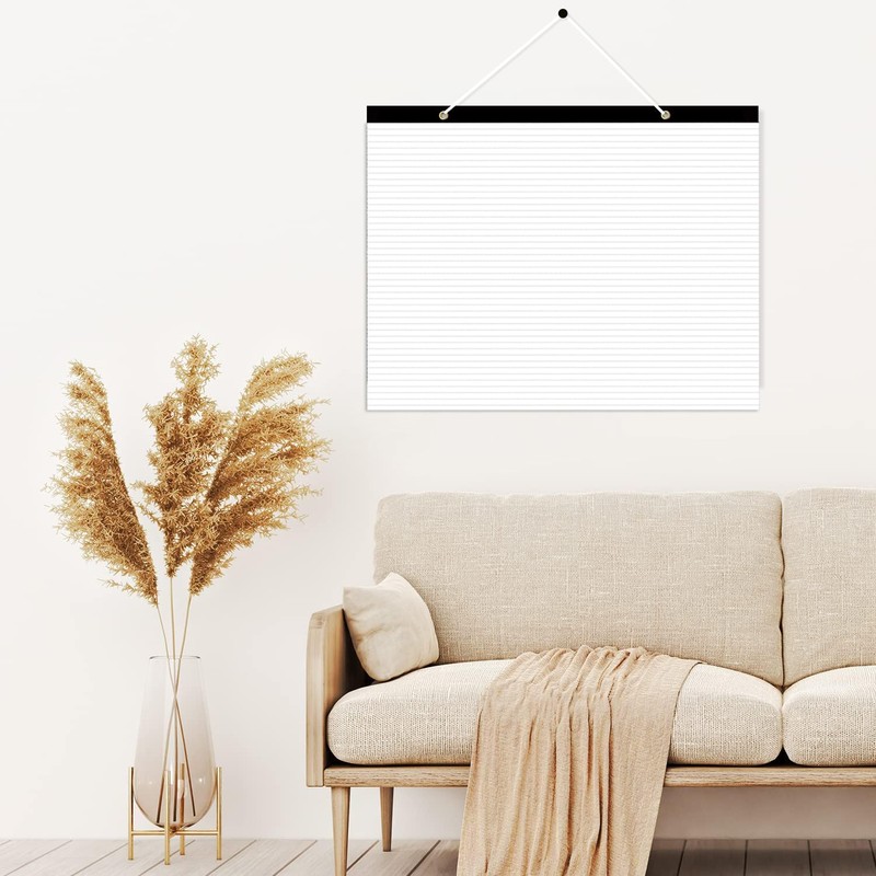 Yaridar Large Lined Paper Pad - 22" x 17" Ruled