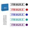 Printtoo Fragile Self Inking Rubber Stamp Pre-Inked Office Stamp- Home