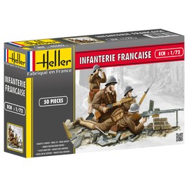 Heller 49602 Modellbausatz Infanterie Francaise