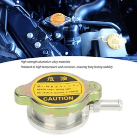 Radiator Weld on Filler Neck, 32mm ID Aluminum Alloy Radiator Weld on Filler Neck Billet with 1.1bar Cap