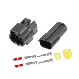 REPAIROCK 1 Set 2 Pin Water Temperature Sensor Connector Adapter Plug Clip Kit Replacement Universal for Car Truck Motorcycle Boat Auto Replacement Parts