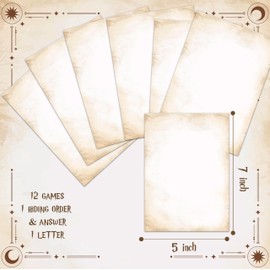 Wizard Birthday Party Games, Wizard Scavenger Hunt Games, 92 Pcs Wizard Hunt Games Cards Set, Wizard Birthday Party Decorations, Wizardry Party 12 Games Activities, Wizard Birthday Party Decorations