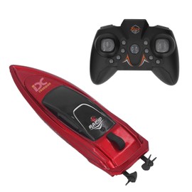 Barco Teledirigido 2.4G, Barcos Eléctricos Recargables, Juguete de Lancha Rápida con Control Remoto a Prueba de Agua Barco de Juguete Eléctrico de Alta Velocidad USB Barco de Control Remoto (Verde)