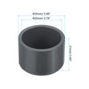 PATIKIL 20mm UPVC Pipe End Cap Fitting, 20 Pack Furniture