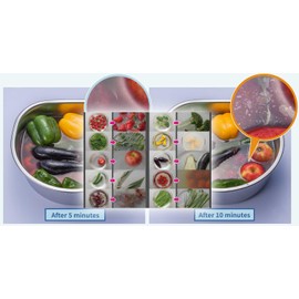 Domestic Flower Shell Baked Powder (Aomori from Flower Shell 100%), G/Washer with Moisture-proof Tins