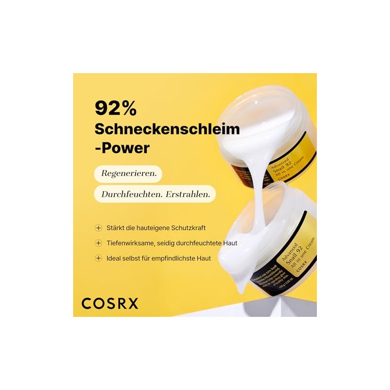 Cosrx Advanced Snail 92 All-in-One Creme 100 g