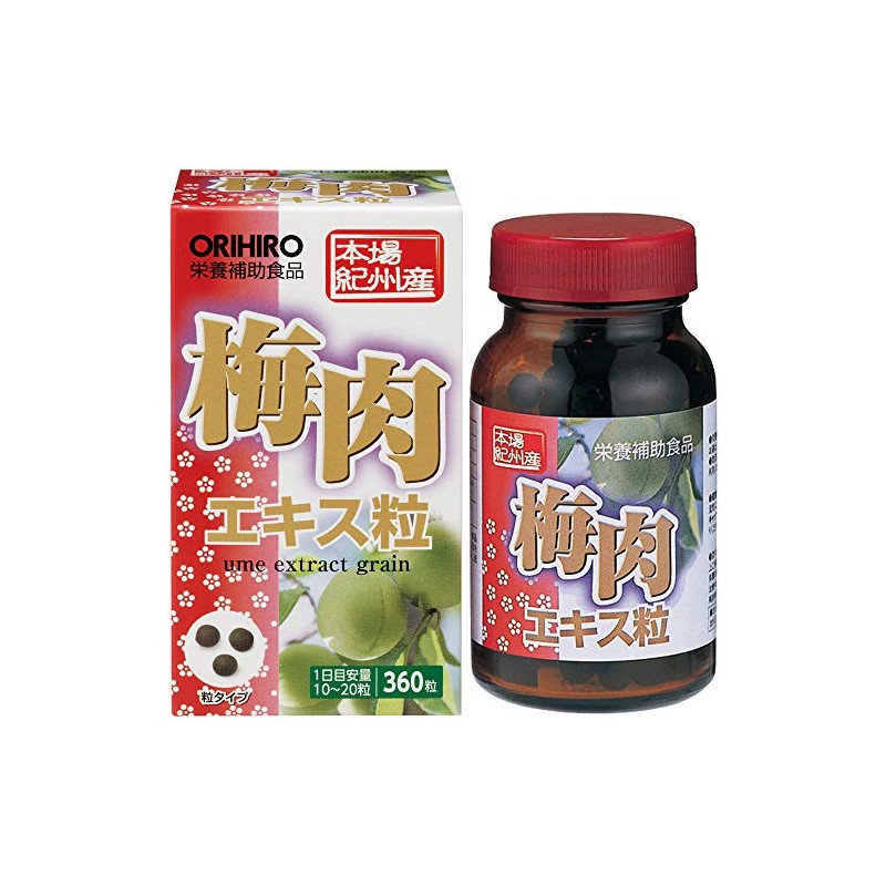 360 grains of Orihiro plum meat extract