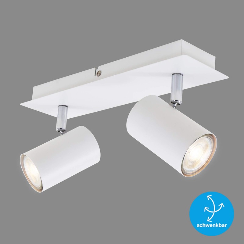 Briloner Leuchten Pivoting Wall Spotlight