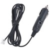 PKPOWER Car Charger Power Cord Adapter for Uniden Detector DFR6